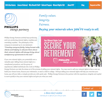 Phillips Energy Partners website